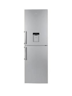 Beko Cfp1691Ds 60Cm Frost Free Fridge Freezer - Next Day Delivery - Silver